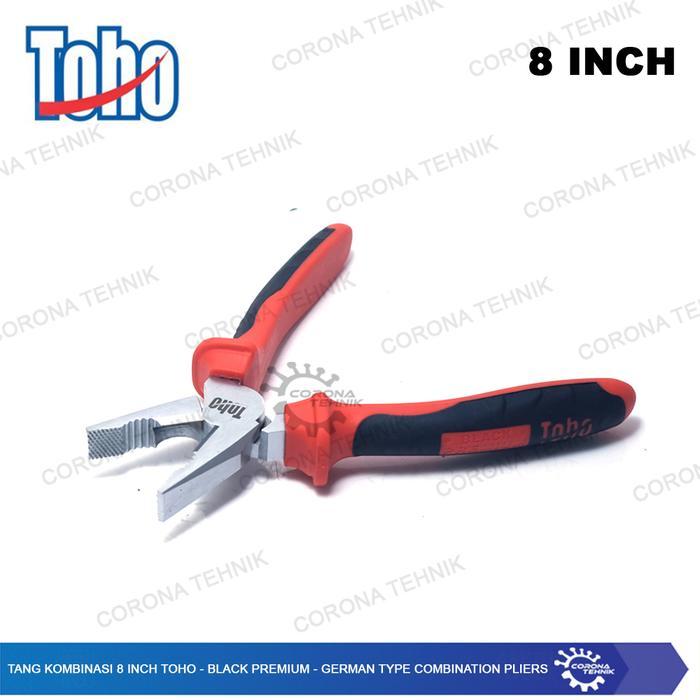 Tang Kombinasi 8 Inch Toho - Black Premium - German Type Combination Pliers