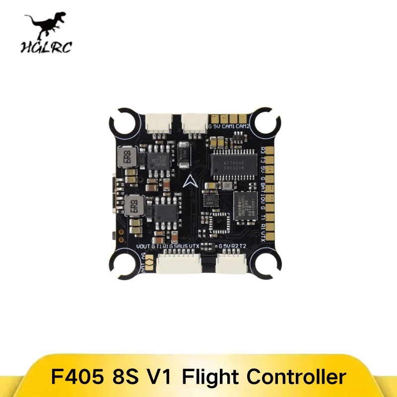 Sale HGLRC F405 8S V1 FC, High-Voltage Flight Controller for Powerful and Stable Performance in FPV 