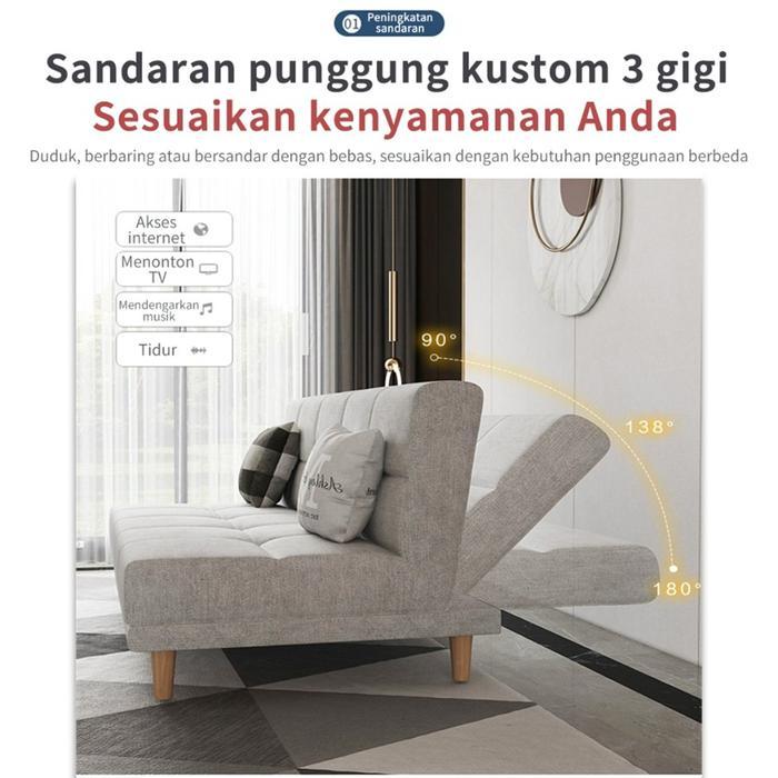 Hidup Mewah 2-3 Seater Sofa bed Sofa Minimalis Kursi Tamu