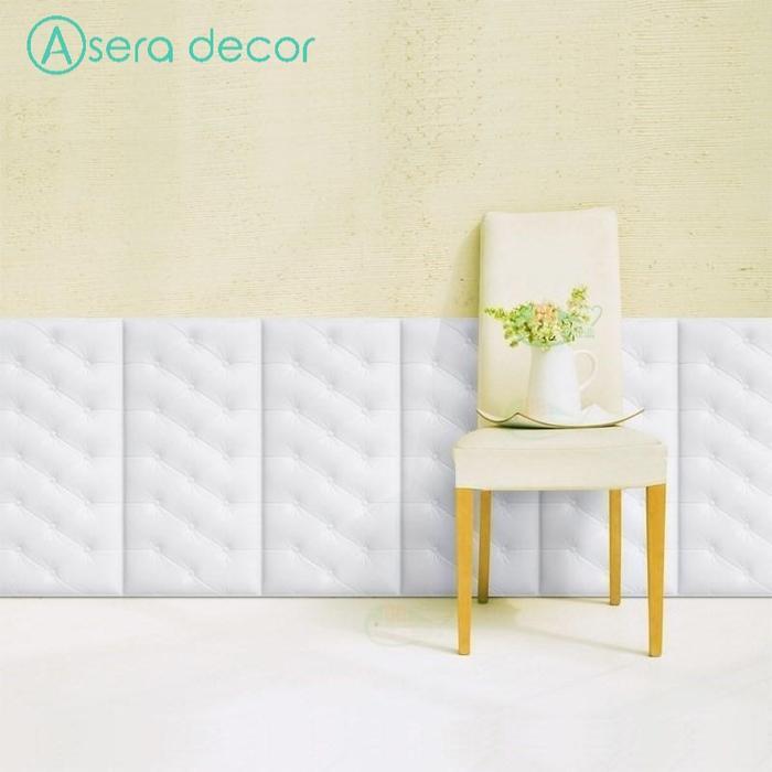 Wallpaper 3D Foam Headboard Bed Stiker / Wallfoam Headboard 70 x 35 cm