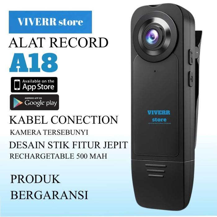 Kamera Pemantau Jarak Jauh A18 Kamera Pemantau Jarak Jauh WiFi Klip Cctv Wireless Camera Spy