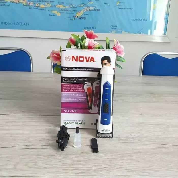 NOVA NHC 3791 Mesin Cukur Rambut Charger / Alat Cukuran Rambut