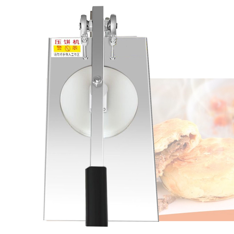 Manual 12cm Pizza Dough Press Forming Machine Pancake Dough Press Noodle Press