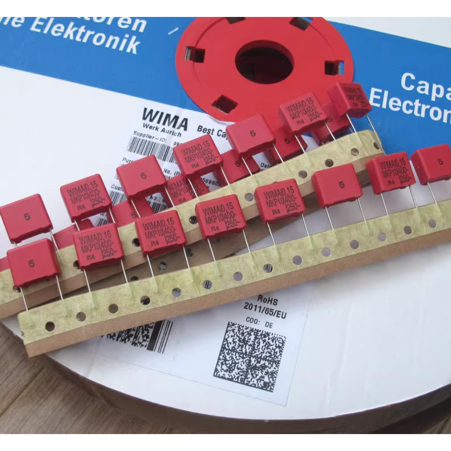 20pcs/lot Original German WIMA MKP10 400V 0.15UF 8x15x18mm P:15 copper pin MKP1G031504F00JI00 audio