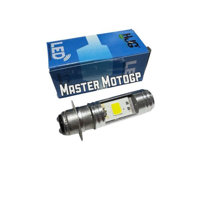 Bohlam Led H6 2Sisi P15D Hjg T19 P15D-25-1 Lampu Depan Sepeda Motor Hi Lo Bholam Led 2 Sisi H6 Bebek