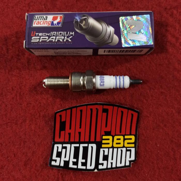 Busi Uma Racing Utech Iridium Nmax Old All New Aerox 155 Connected