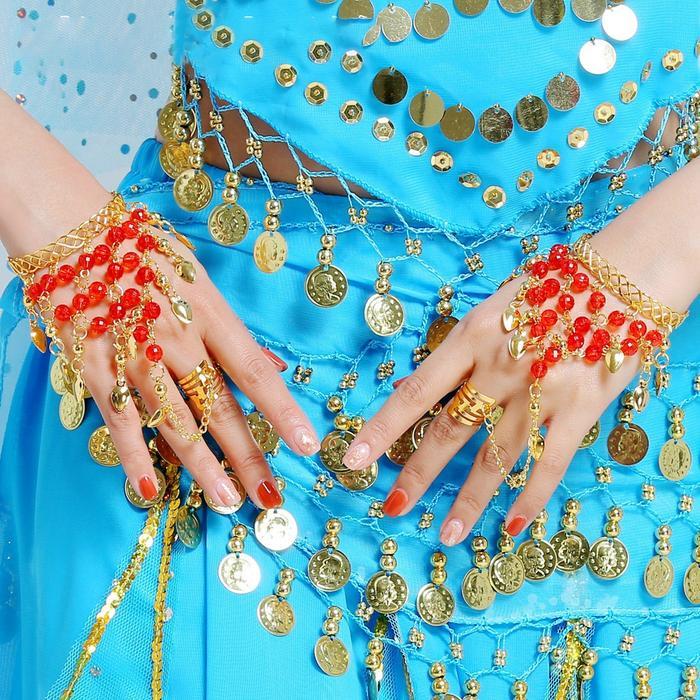 Gelang Kuku Jari/India Rantai Emas/Gelang Cincin India/Gelang Cincin Belly Dance/Pengantin Adat