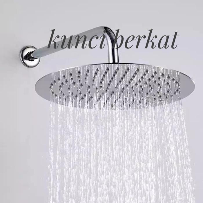 Spesial DISKON 12 In/Wall Shower/Rain Shower Bulat/Wall Sower/Head Shower 12 inchi