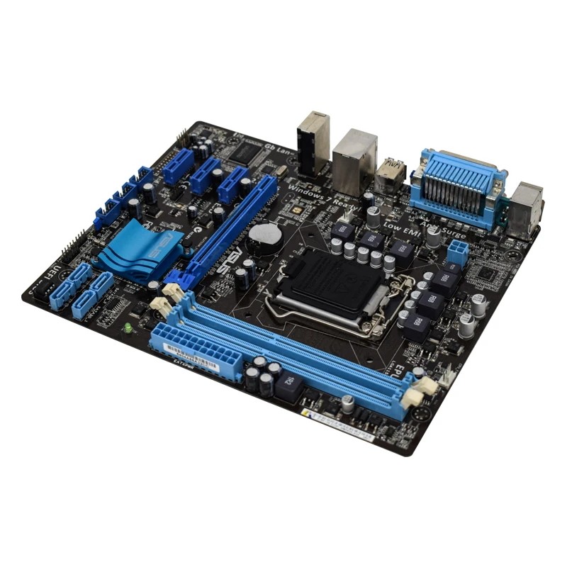 ASUS P8H61-M LX Motherbaord LGA 1155 support i3-2130 2120 2400 3245 2400 3770 cpu Micro ATX intel