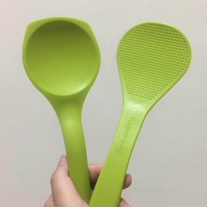 TERLARIS SALE HABIS TUPPERWARE SENDOK NASI / CENTONG NASI