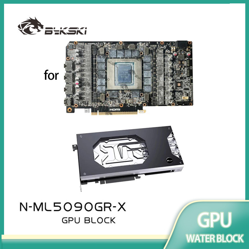 Bykski N-ML5090GR-X GPU Block for Manli RTX5090D OC Gallardo / ZOTAC RTX5090 SOLID OC Graphics Card