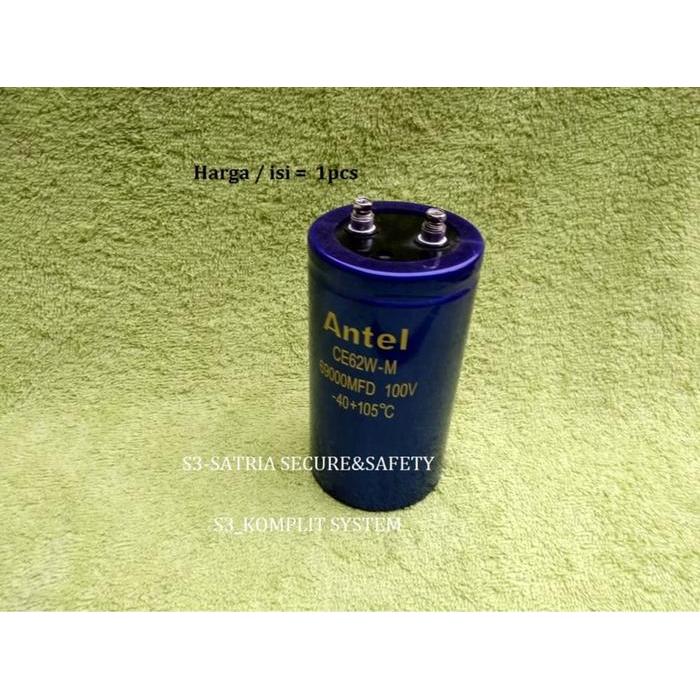 Elco 69.000Uf 100V Elko 69000Mfd 69000 69,000 Mfd Uf 100 V 69000Uf Terlaris