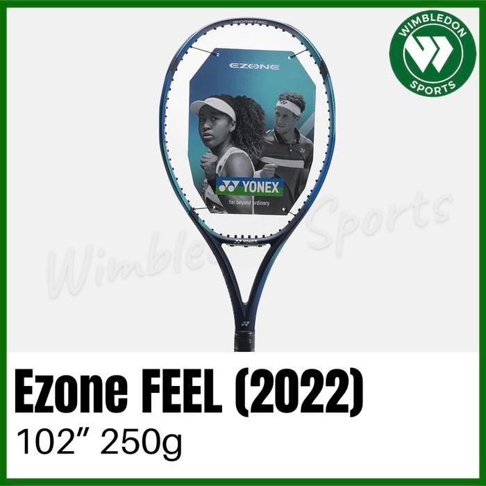 Raket Tenis Yonex EZONE FEEL 2022 / Raket YONEX EZONE Feel Sky Blue