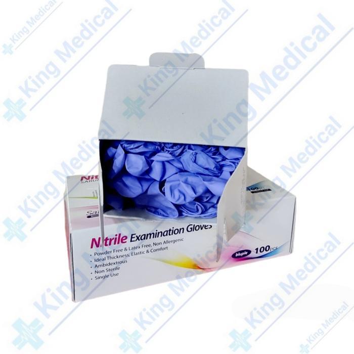 Readyyy Sarung Tangan Nitrile/Safe Glove / Nitrile Examinatoon Glove