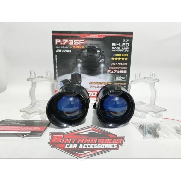 PRO7 P735F PRO 7 P.735F FOGLAMP BILED 3 INCH PNP TOYOTA & UNIVERSAL - OTOPARTT - BRACKET UNYVERS