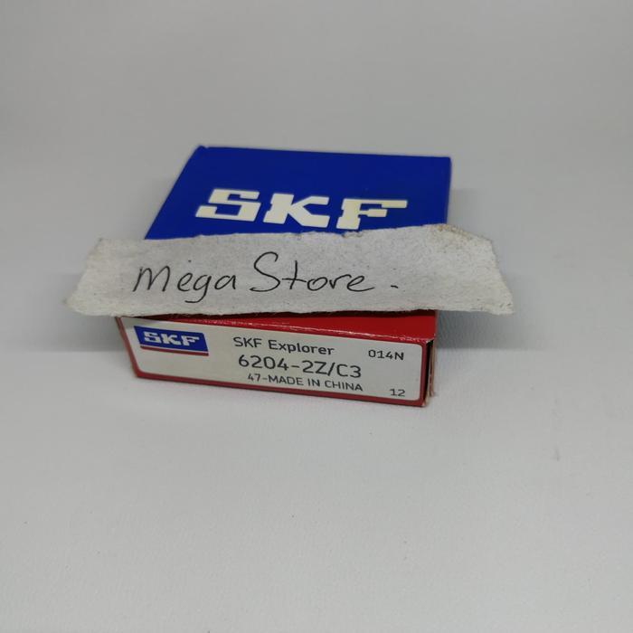 Bearing SKF laher bearing skf 6204 ZZ motor pompa mesin *