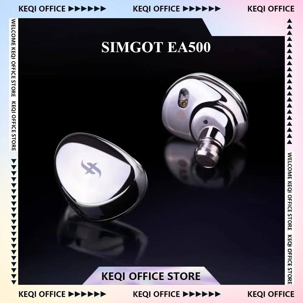 SIMGOT EA500 DSP Wired Earphones HiFi Sound Stereo Music Head Set in Ear Noise Reduction Creative