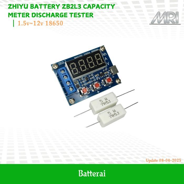 HOT SALE Zhiyu Battery ZB2L3 Capacity Meter Discharge Tester 1.5v~12v 18650