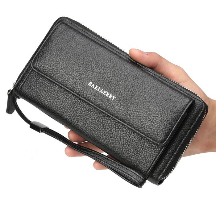 BOOM SALE Dompet Pria Wanita Panjang Kulit BAELLERRY S5515