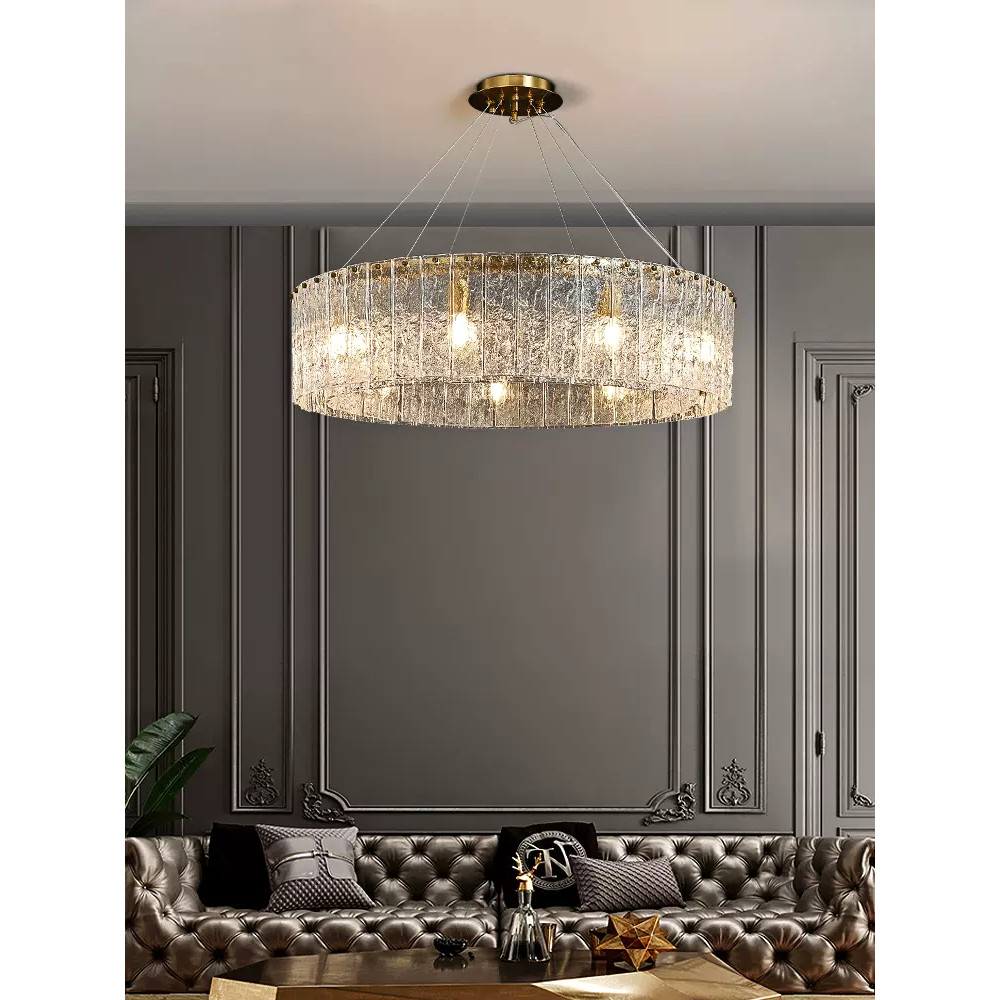 Lampu Gantung Ruang Tamu Kamar Tidur untuk Plafon Toko Vila Lampu Gantung Modern Mewah Kristal