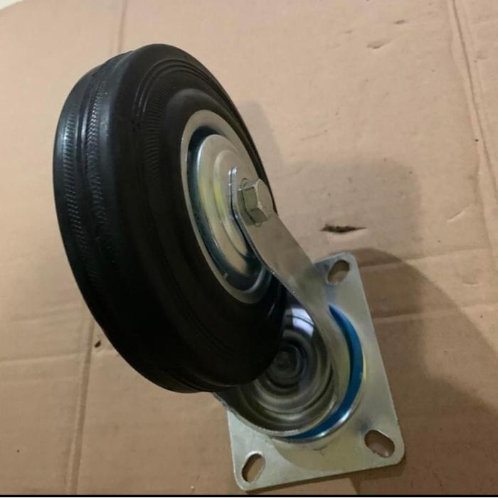 roda troli karet 4 inci hidup