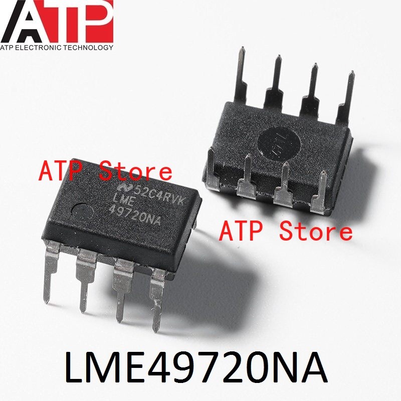 10PCS/LOT 100% New Original LME49720NA 49720NA DIP-8 Audio IC Development Tools LME49720 EVAL BRD