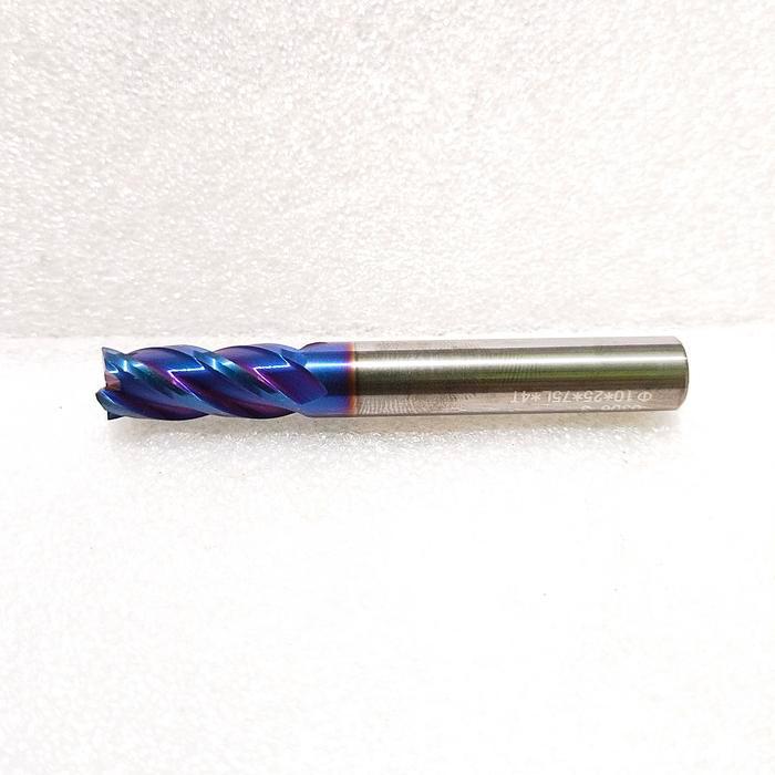 Endmill Carbide 10 mm 4F HRC65 For Harden Stell End Mill 10mm Hrc 65