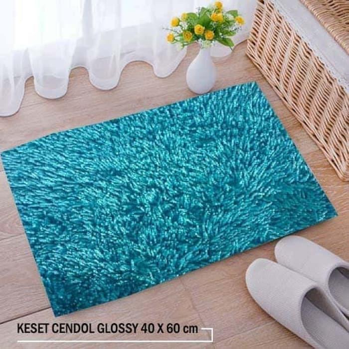 Terlaris Keset Kaki Microfiber I Lap Kaki Cendol I Keset Cendol - Glossy