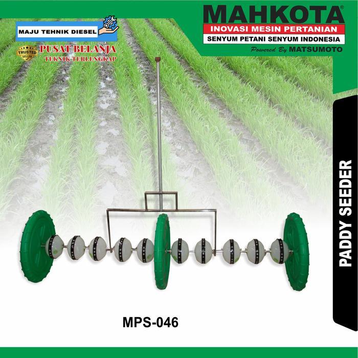 Alat Tanam bibit padi dorong manual MAHKOTA MPS-046