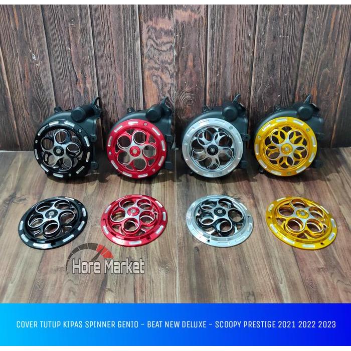 TUTUP KIPAS SPINNER GENIO BEAT NEW DELUXE 2020 SCOOPY PRESTIGE 2021 2022 2023 STREET LED ASLI