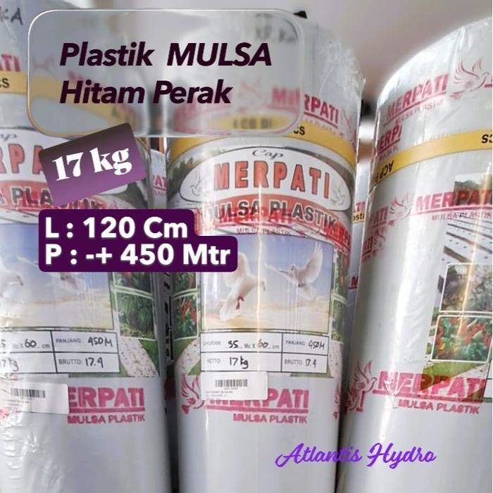 PLASTIK MULSA LEBAR 1,2 M PANJANG 450 M ( 1 ROLL ) MURAH 