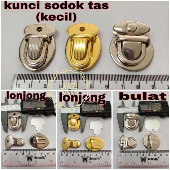 Palomino Toryburchbags - 12Pcs Kunci Sodok Tas / Kunci Tas Sodok Kecil