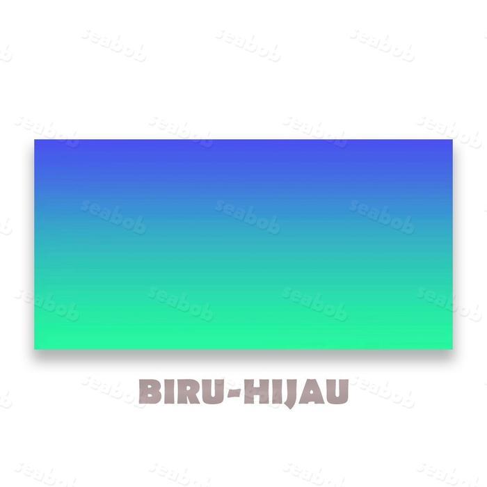 Seabob Background Aquarium Gradasi, 50/60 Stiker Aquarium , Wallpaper Aquarium, Aquascape, Stiker