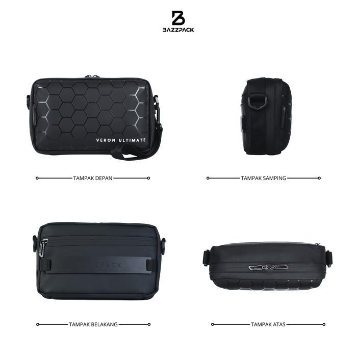 Bazzpack Handbag Veron Ultimate Original Exlusive Box Tas Slingbag Tas Clutchbag Tas Handbag Pria
