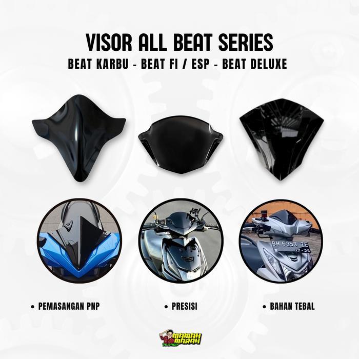 Visor Beat Karbu Beat Lama Beat Deluxe Beat Fi Esp Pnp Motor Beat - Visor Beat Esp Fi Visor Beat