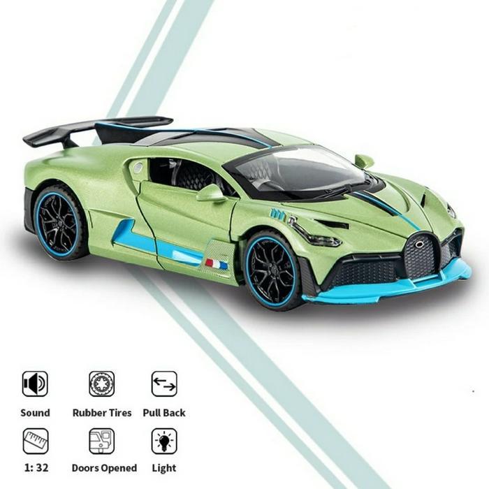 Hot Wheels - 1:32 Bugatti Divo Die Cast Mobil Koleksi Anak Hadiah Ulang Tahun Anak