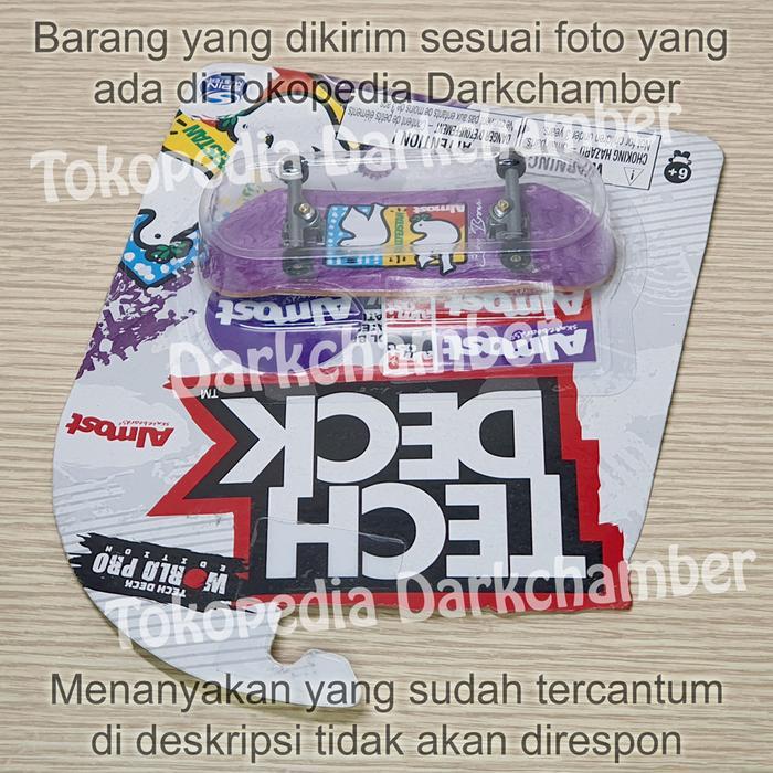 HOT SALE TECH DECK WORLD PRO EDITION ALMOST SKY BROWN SKATEBOARDS TERMURAH