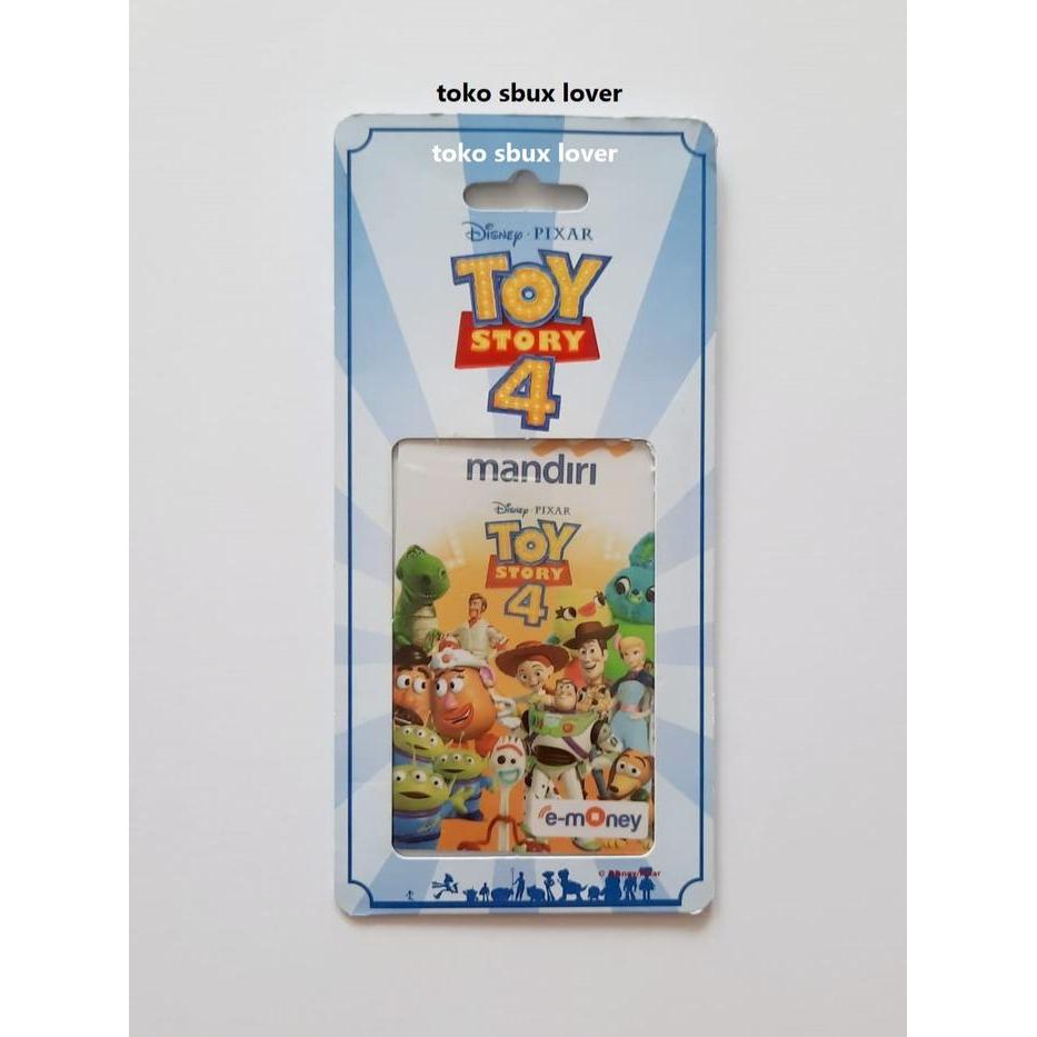 Kartu Emoney Mandiri Saldo 0 BEKAS Toy Story Rame2