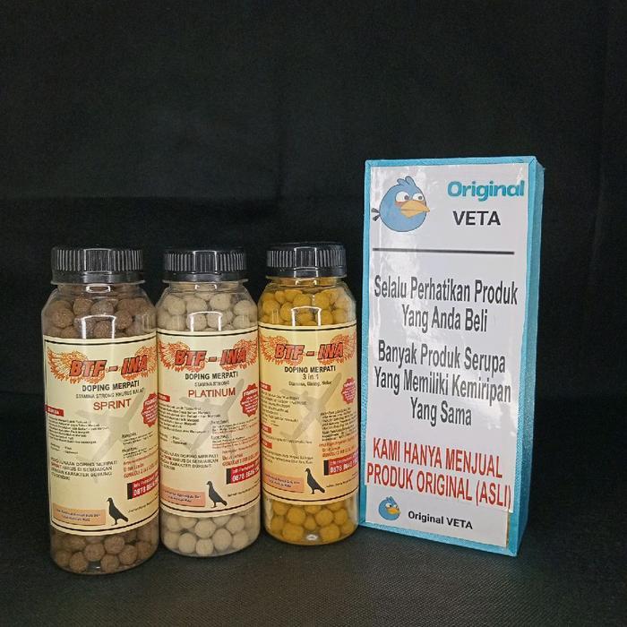 BTF INA DOPING MERPATI STAMINA STRONG PLATINUM SPRINT 3 IN 1 VITAMIN readyyy