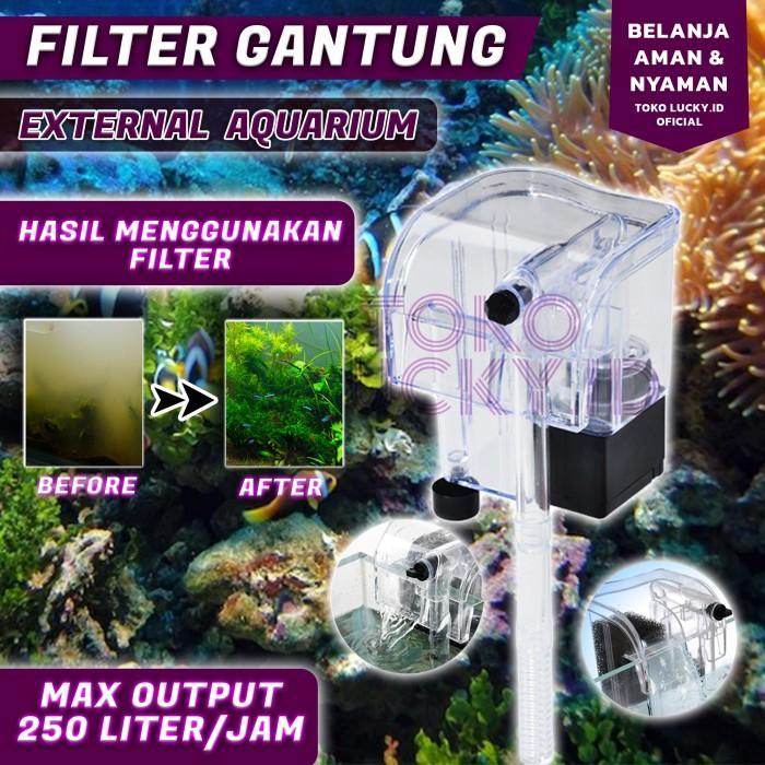 Filter Aquarium Mini Top Akuarium Saringan Kolam Air Terjun Aquascape