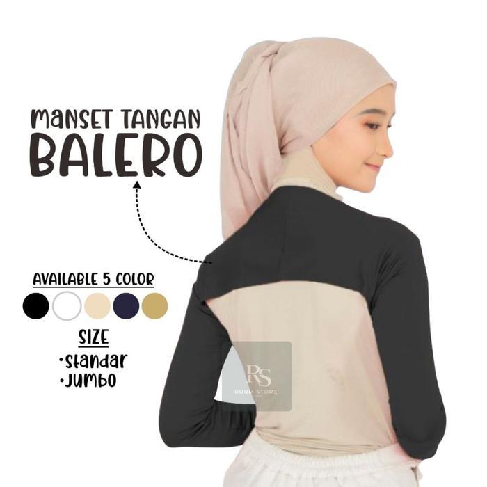 Manset Tangan Wanita Hijab Balero Manset Lengan Panjang Manset Tangan Sambung Wanita Bahan Spandex