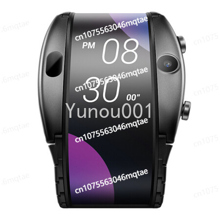 Nubia Alpha 4.01"foldable Flexible Display Mobile Phone Band Curved Surface Screen 8GB Smart Watch