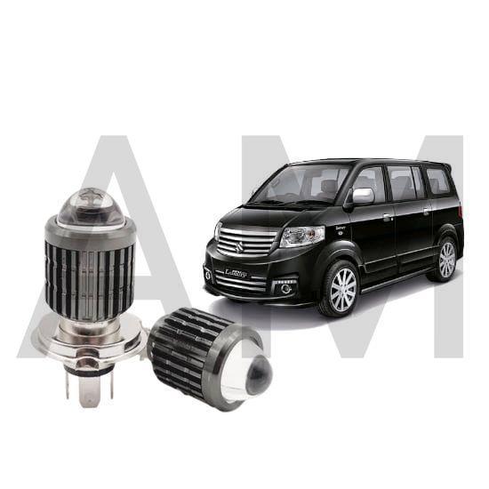 2pcs Lampu Utama LED H4 Laser Putih Mobil Suzuki APV AM