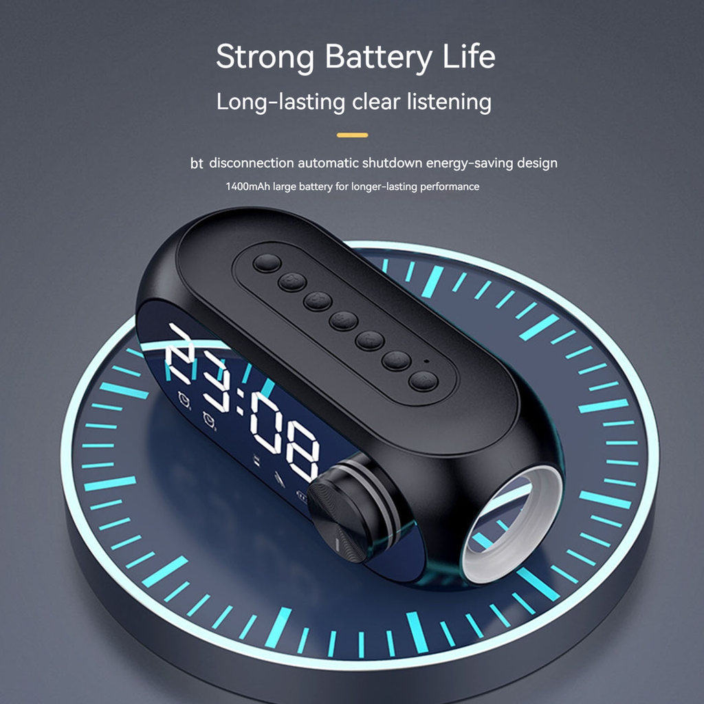 Wireless RGB BT Speaker 1200mAh Heavy Subwoofer BT Speaker Rechargeable Desktop Small BT Speaker for