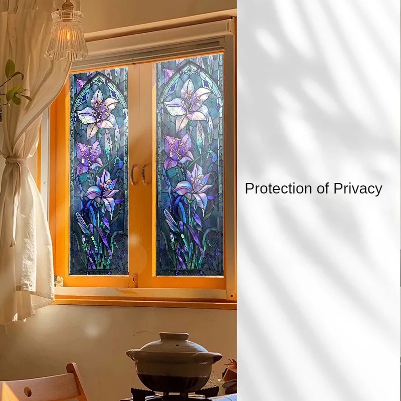 European-style Glass Film,Window Film,Stained Glass,Window Sticker,Window Privacy
