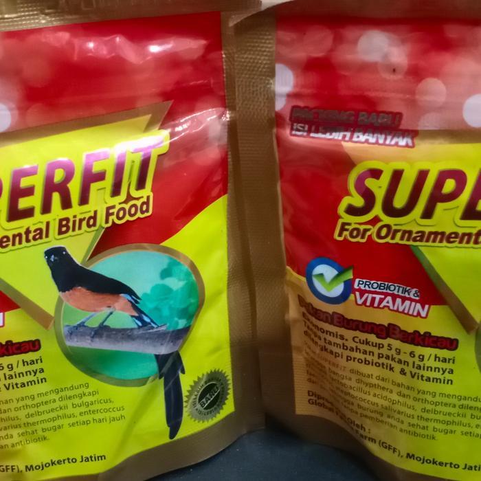 SUPERFIT GOLD VOER HIGH PROTEIN VOER KASAR UNTUK MURAI KACER DLL