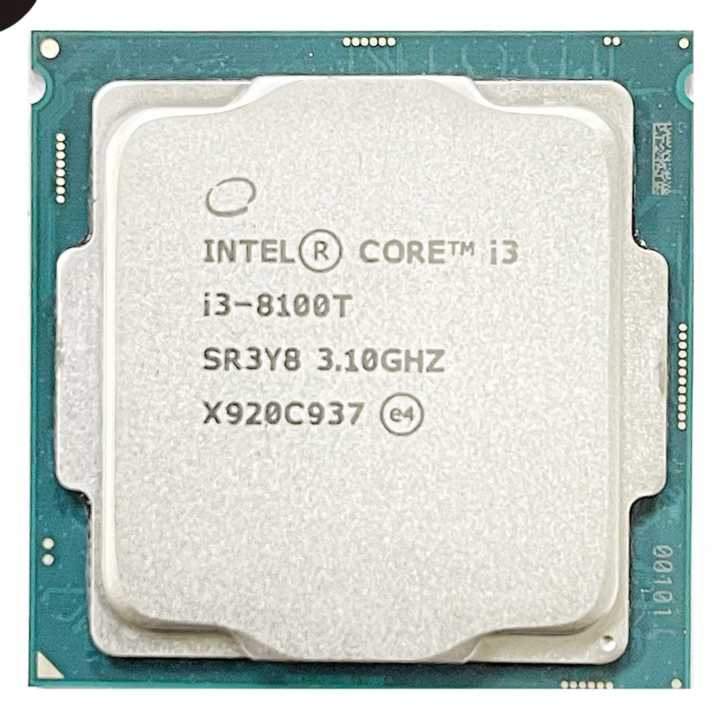 Used Intel Core I3 8100T i3-8100T Quad-core Four-threaded 3.1GHz 35W 6M LGA 1151 Processor Desktop