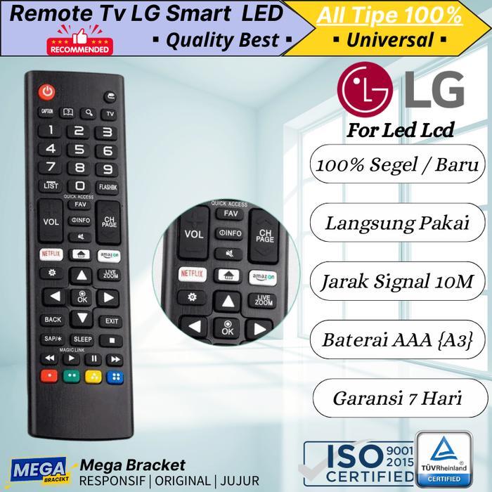Cuci Gudang Remot Remote Lg Smart Tv Led Lcd Original Asli