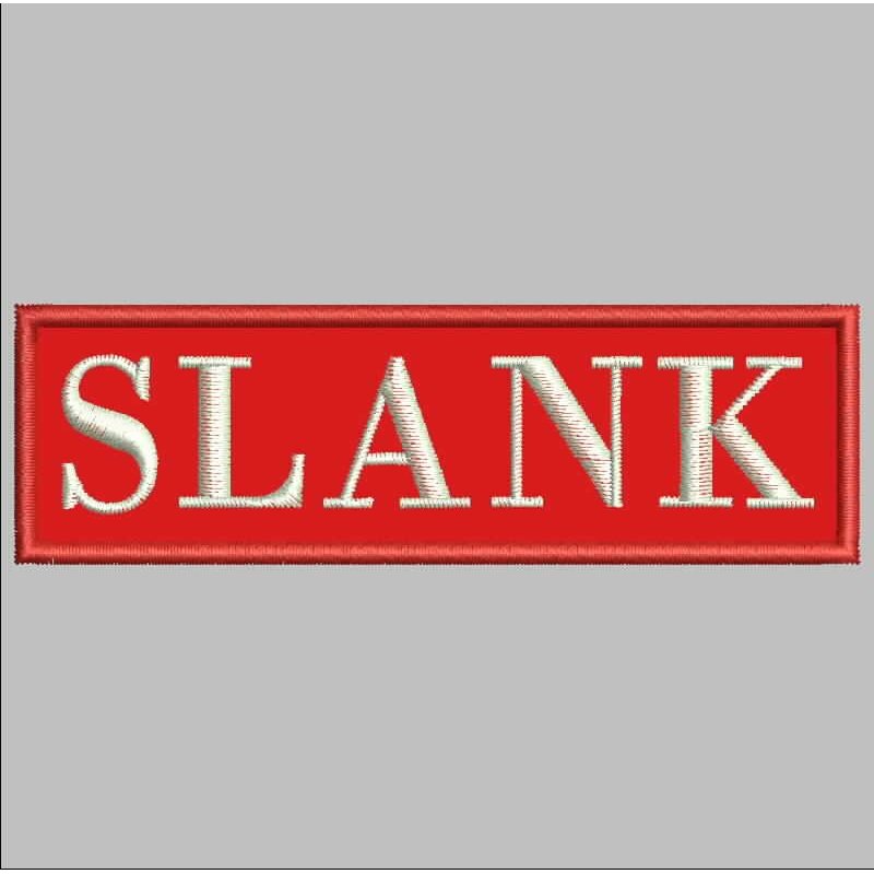 SLANK-30 PATCH BORDIR LOGO/EMBLEM SLANK NAMA