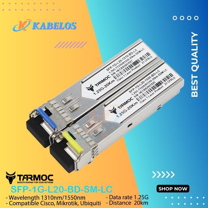 Tarmoc Sfp-1G-L20-Bd-Lc Sfp 1G Bidi Sm 20Km Lc Sfp 1G 20Km Lc